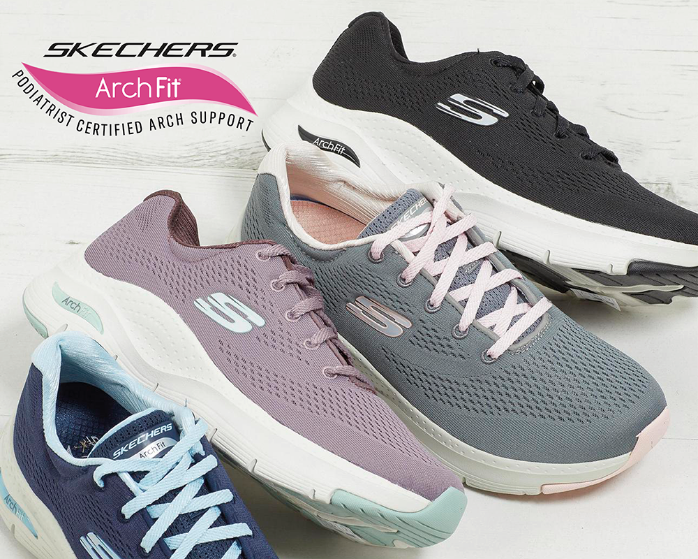 Anvendelig Kirken erektion Arch Fit® by Skechers: The Benefits of Arch Support | Pavers™ Ireland