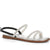 Giorgia Flat Leather Sandals - GIORGIA / 322 411