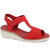 Leather Wedge Sandals - FLYLO37007 / 323 681