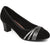 Block Heeled Court Shoes - PLAN39011 / 325 528
