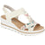 Embellished Slingback Wedge Sandals - RKR39534 / 325 030