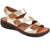 Fully Adjustable Leather Sandals - LUCK33011 / 320 063