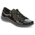 Leather Lace-Up Trainers - DRS39505 / 325 415