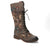 Water-Resistant Lace-Up Long Boots - RKR40527 / 326 089