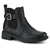 Casual Block-Heeled Chelsea Boots - WBINS40155 / 326 298