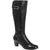 Sonia 05 Heeled Leather Knee High Boots - SINO30515 / 316 244