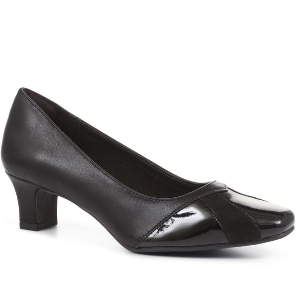 Block Heeled Court Shoes - WBINS36138 / 322 938