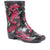Floral Print Wellie Ankle Boot - FEI30008 / 316 230