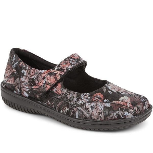 Floral Touch Fasten Mary Janes - LUCK38007 / 324 545