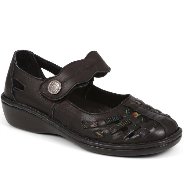 Embellished Leather Smart Shoes - DRTMA38003 / 324 310