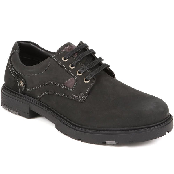 Leather Lace-Up Shoes - TEJ38015 / 324 278