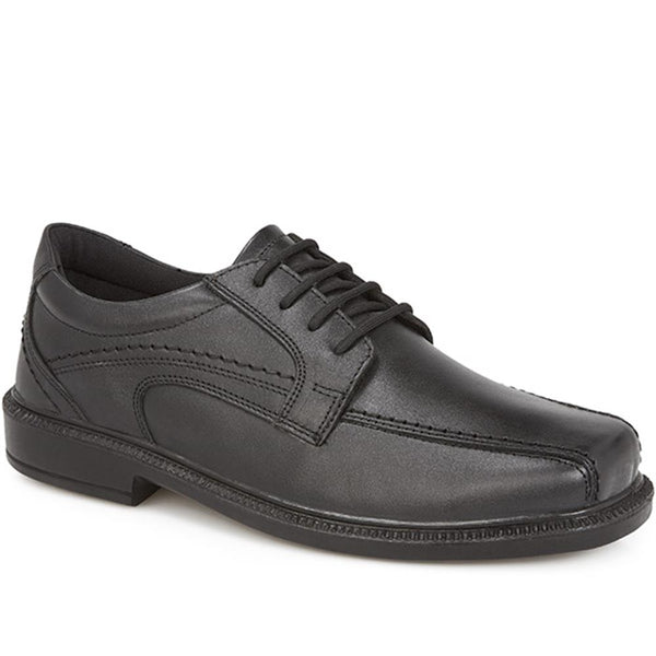 Wide Fit Leather Lace-Up Shoes - RAJA28001 / 312 617