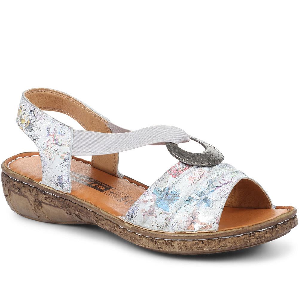 Wide Fit Mule Sandals - FLY37061 / 323 224