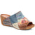 Leather Wedge Mule Sandal - KARY25016 / 309 954