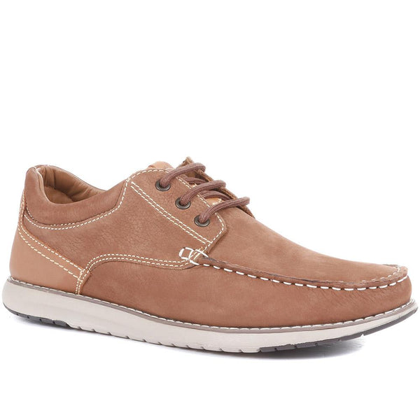 Leather Casual Boat Shoes - SHAFI35001 / 321 522